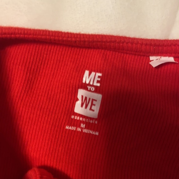 3/$15 Pacsun Me to We Red Tank Top - Picture 5 of 5